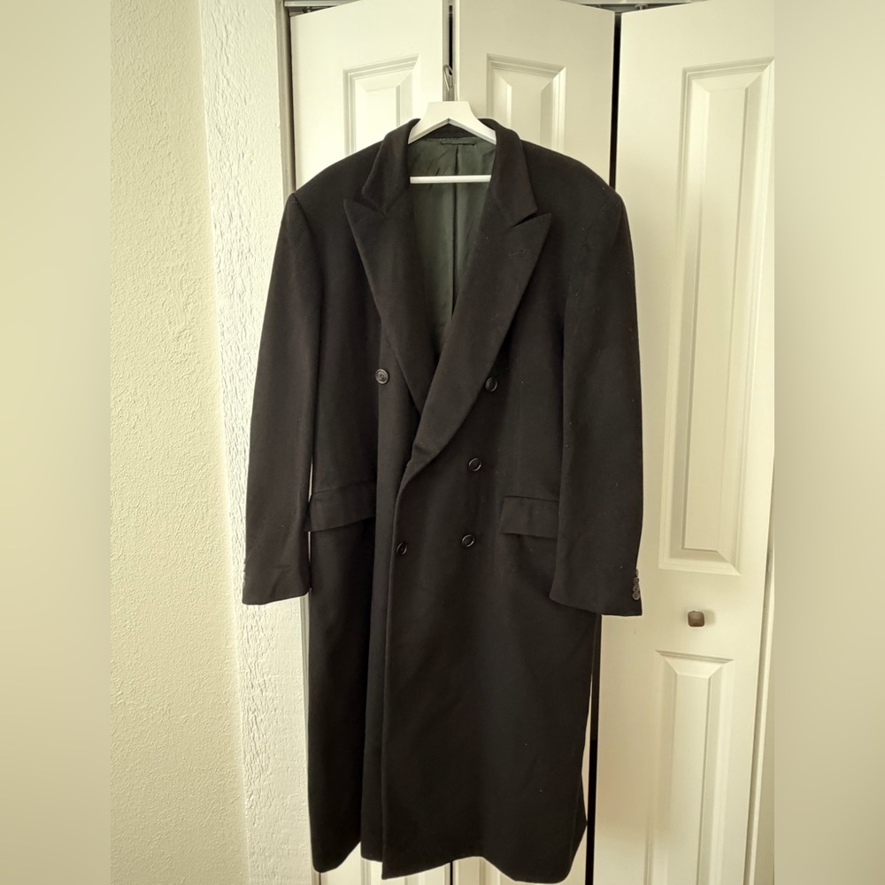 Davide Cenci Cashmere Double-Breasted Coat